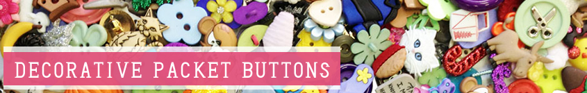 decorative packet buttons, buttons, sewing materials, dress it up