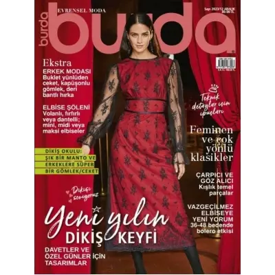 Burda Magazine New Year's Sewing Joy 2023-12