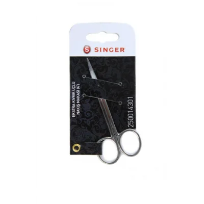 SINGER Curved Tip Embroidery Scissors