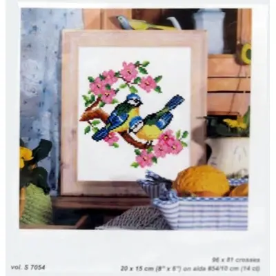 Counted Cross Stitch Chart Book 7054