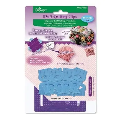 CLOVER PUFF QUILTING CLIPS 8402