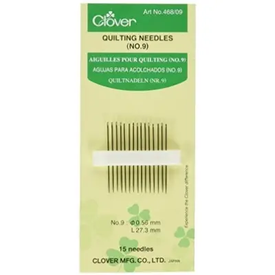 CLOVER QUILTING NEEDLE 468/09