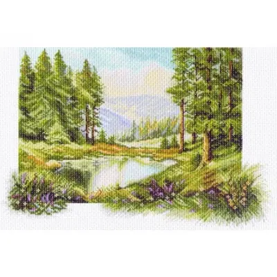 Collection D'art Printing on canvas For embroıdery 1237
