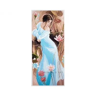 Collection D'art Printing on canvas For embroıdery 1051