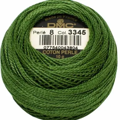 DMC Pearl Cotton 3345 (No:5-8)