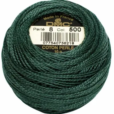 DMC Pearl Cotton 500 (No:8-12)