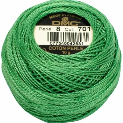 DMC Pearl Cotton 701 (No:5-8-12)