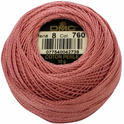 DMC Pearl Cotton 760 (No:5-8)