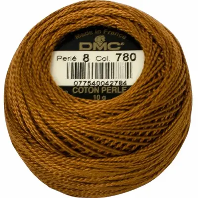 DMC Pearl Cotton 780 (No:8)
