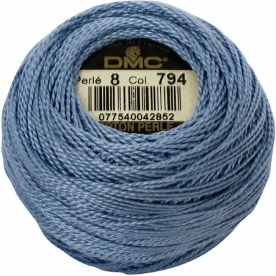 DMC Pearl Cotton 794 (No:8-12)