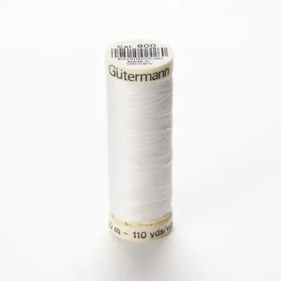 Gütermann Sewing Thread 800 (White)