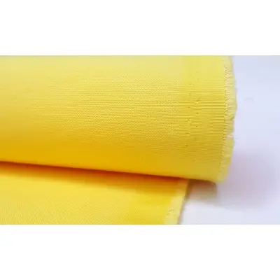 Cotton Duck Fabric Yellow Color