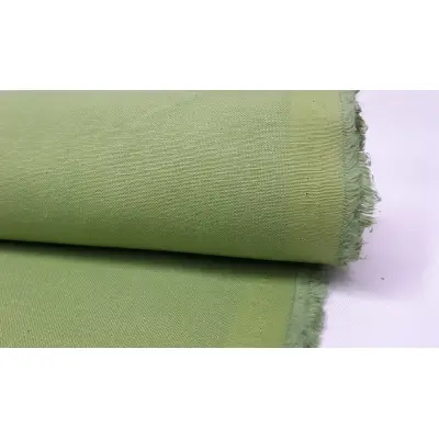 Cotton Duck Fabric Green Color