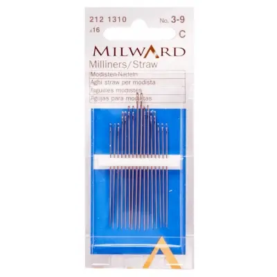 Milward Milliners,Straw Needle 212 1310