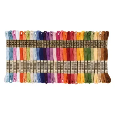  Dmc Muline Yarn Set - Mixed Colors 30