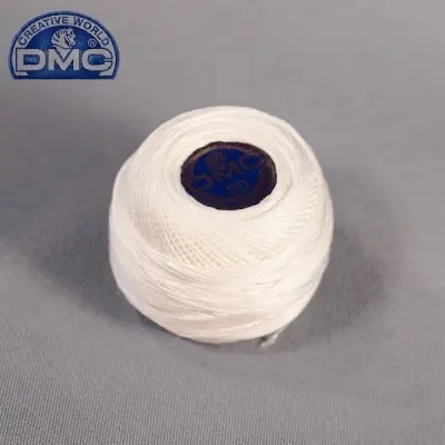 DMC 80 Special Dentelles Cotton White