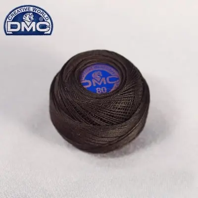 DMC 80 Special Dentelles Cotton Black