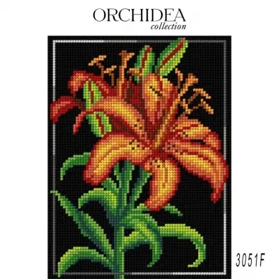 18x24 cm ORCHIDEA PRINTED 3051
