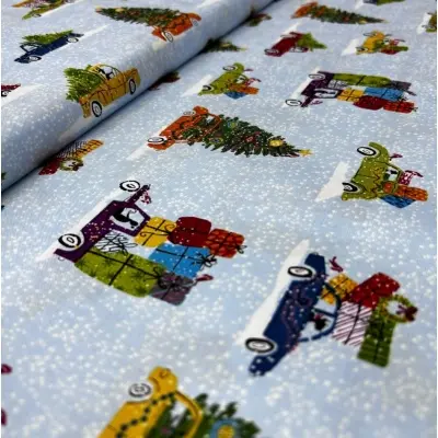 MAKOWER-UK Patchwork Fabric 1462-1