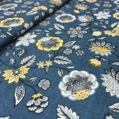 MAKOWER-UK Patchwork Fabric 1552-B