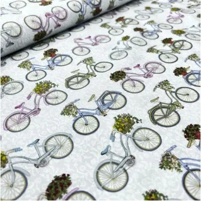 MAKOWER-UK Patchwork Fabric 1740-B