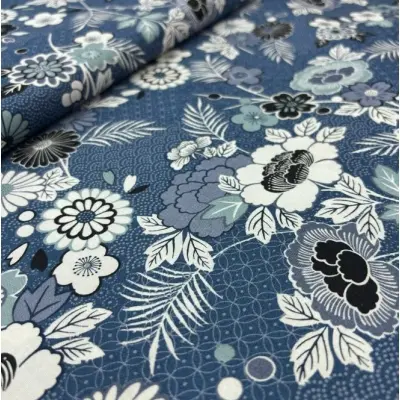 MAKOWER-UK Patchwork Fabric 2150-B