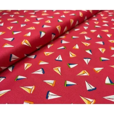 MAKOWER-UK Patchwork Fabric 2343-R