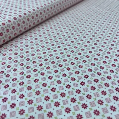MAKOWER-UK Patchwork Fabric 2458-R