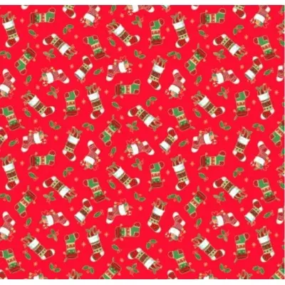 MAKOWER-UK Patchwork Fabric 2484-R