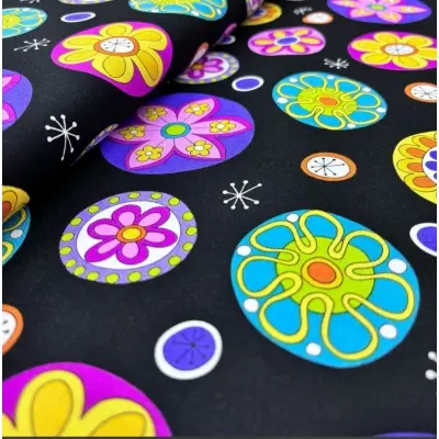 MAKOWER-UK Patchwork Fabric 9760-K