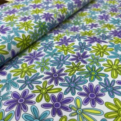 MAKOWER-UK Patchwork Fabric 9762-P