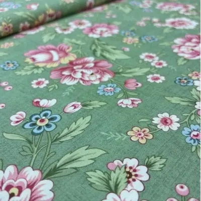 MAKOWER-UK Patchwork Fabric 9767-G