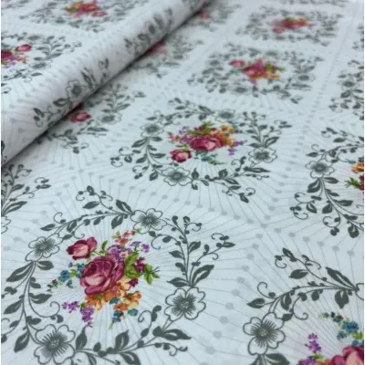 MAKOWER-UK Patchwork Fabric 9873-C