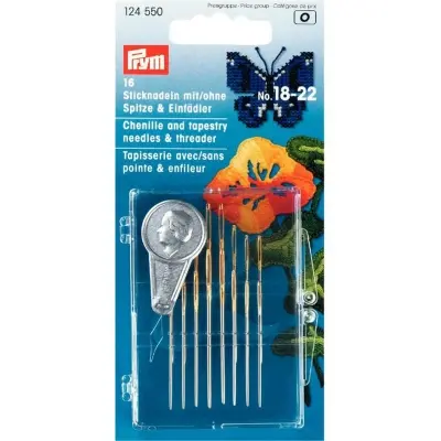 Prym Chenille and Tapestry Needles & Threader 124550