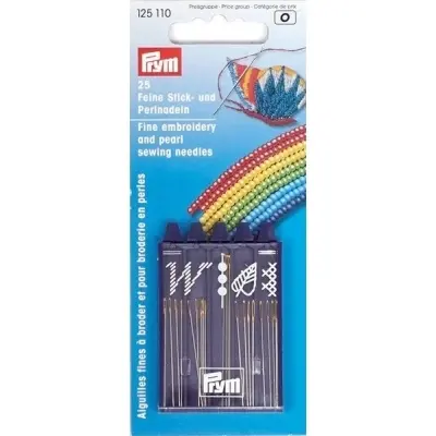 Prym Embroidery And Pearl Sewing Needles (Fine) 125110