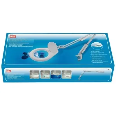 Prym Magnifying Glass With Lamp And Clamp 610713