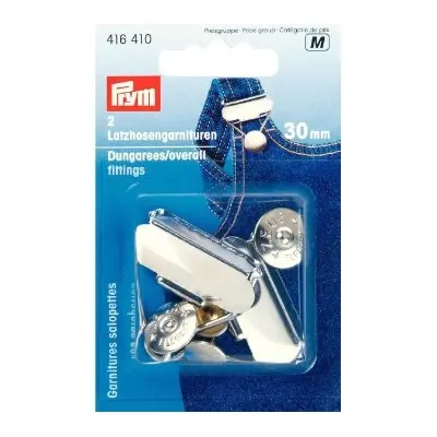 PRYM DUNGAREES OVERALL FITTINGS 416410