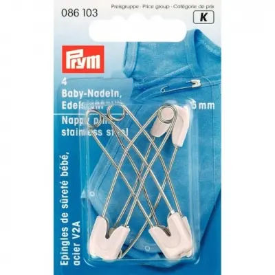 Prym Baby Safety Pins Steel
