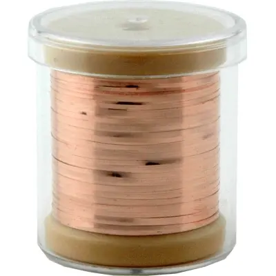 COPPER-RED METALIC EMBROIDERY THREAD 