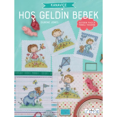Cross Stitch: Welcome Baby Book !!NEW!!