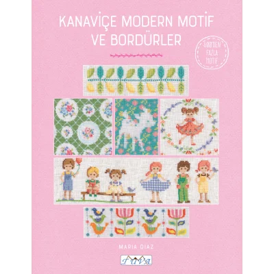 Modern Motifs & Borders in Cross Stitch Book