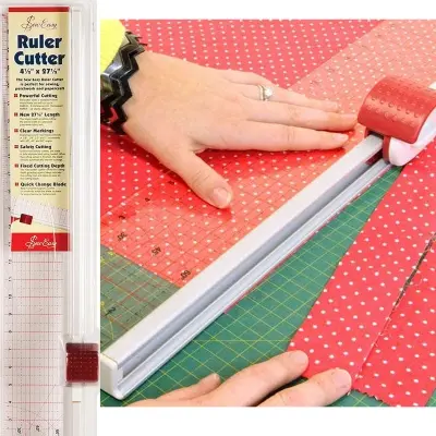 Ruler Cutter | Rotary Cutter and Ruler Tool