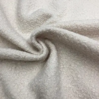 Boucle Fabric 150 cm width Cream
