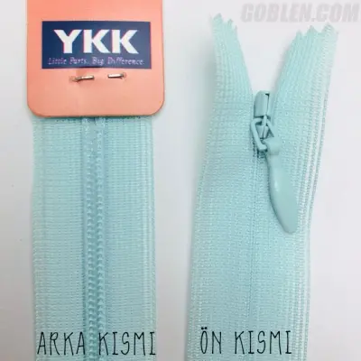 YKK Hidden Zipper 22cm Green, 142