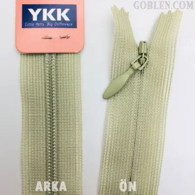 YKK Hidden Zipper 22cm Green, 883
