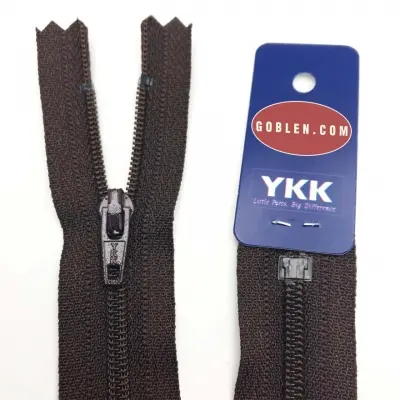 YKK Zipper 22cm, 115no