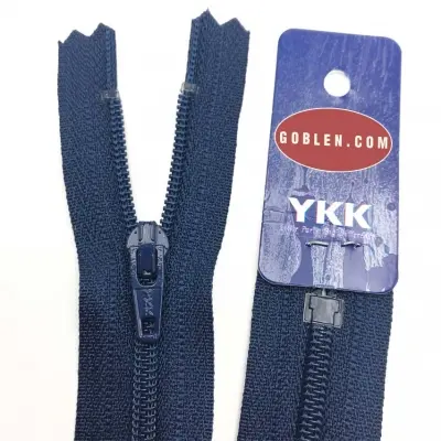 YKK Zipper 22cm, 190no