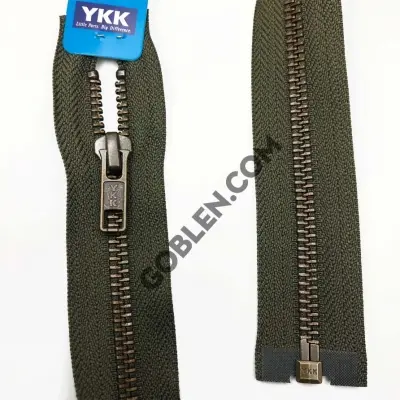 YKK Metal Coat Zipper 70cm, 96no