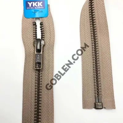YKK Metal Coat Zipper 70cm, 573no