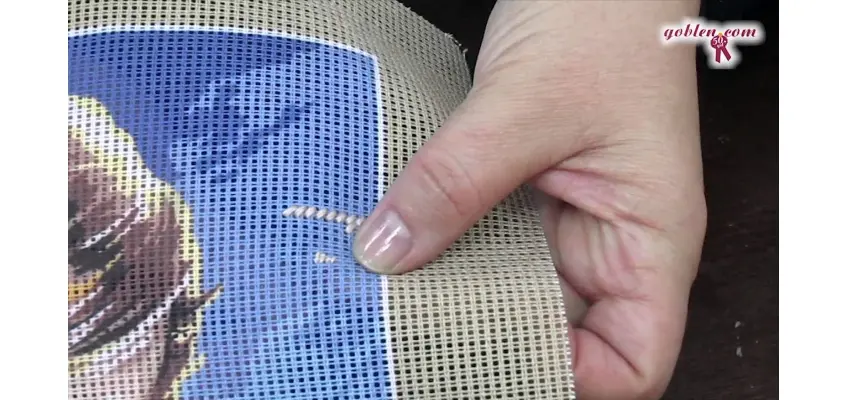 HOW TO STITCH PRINTED CANVAS? -VIDEO